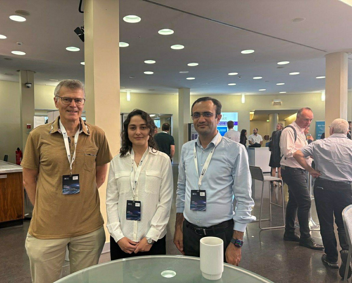 With Prof. Robert Schober and Prof. Vahid Jamali